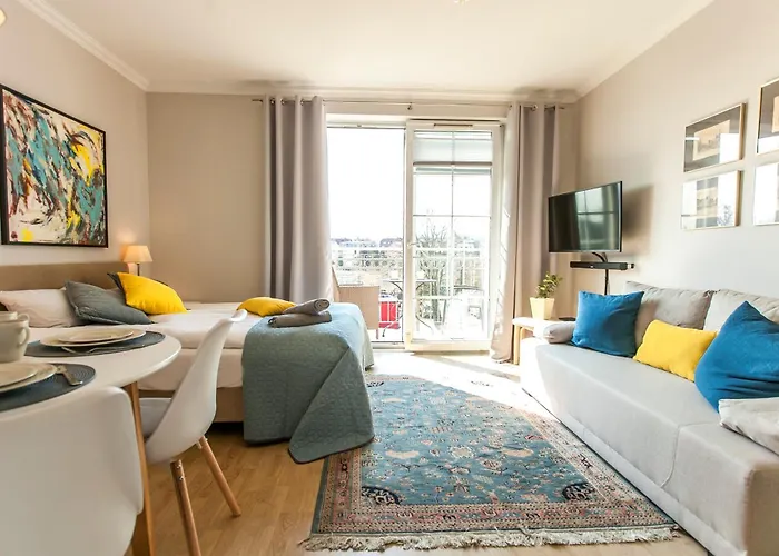 Sloneczny Apartament Z Parkingiem